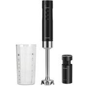 Mixeur plongeant sans fil, Kit de démarrage avec batterie Noir Mat G