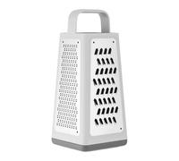 ZWILLING Z-Cut Râpe carrée, multifonction 6-en-1, technologie de râpe bidirectionnelle, bac de récupération, lame inox, compatible lave-vaisselle, gris