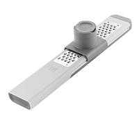 ZWILLING Z-Cut Râpe fine 3 en 1, râpe, technologie de râpage plus rapide, protège-doigts, support de nourriture, plateau de stockage de nourriture, zesteur