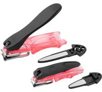 ZWILLING Zestaw cążek do paznokci (2 szt. z lekko zakrzywioną krawędzią tnącą i zintegrowanym pilnikiem do paznokci, bardzo ostre w rozmiarach 80 mm i 100 mm), niebieski