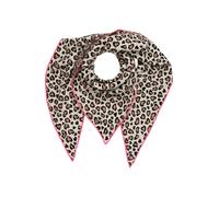 Zwillingsherz Foulard crème / sable / rose clair / noir, Taille One Size