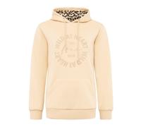 Zwillingsherz Sweat-shirt 'WILD AT HEART' beige clair, Taille L-XL