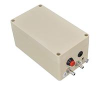 Zwinner Pompe à Vide de Traite, Pompe à Vide Pneumatique à Pulsateur de Traite à Grande Aspiration 48W pour Chèvres, Accessoire de Machine à Traire électrique pour âne Mouton Vache Cheval(EU)