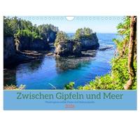 Zwischen Gipfeln und Meer (Wandkalender 2026 DIN A4 quer), CALVENDO Monatskalender: Washingtons wilde Küste und Nationalparks