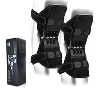 ZWJABYY GenouillèRes MéDicales,Genouillere Sport,GenouillèRe à Ressort,Knee Pads Joint Support Respirant AntidéRapante Power Lift Genou Booster Marche De Soutien Au Genou Booster,3spring