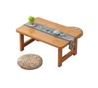 Zwksdcf Table Basse Pliante en Bois, Table Basse Japonaise, Table à Manger Pliante Portable, Table d'autel, Table de méditation et de thé pour Salon, Salle à Manger, thé, Tatami, Maison