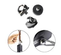 ZWLLKJGS D-ring Screw Fit For Main Wrist Strap Longe Trépied Adaptateur Convient pour Dji Posket 3 2 / Dji OSMO 3 4 5 6 SE Stabilisateur de cardan/Insta 360 Sport Camera Attachment Accessoires