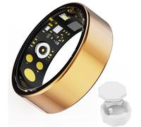 ZWOIVHE Health Tracker Smart Ring, Sleep Tracker; Smart Ring for Men and Women，no app Subscription - Noir, 9-(19mm) (Doré-1,11-(20.7mm))