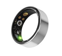 ZWOIVHE Health Tracker Smart Ring, Sleep Tracker; Smart Ring for Men and Women，no app Subscription - Noir, 9-(19mm) (Argenté,9-(19mm))