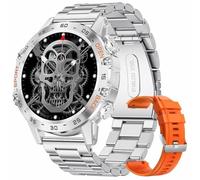 ZWOIVHE Montre Connectée Militaire Tactique Onyxus Fitforce K52 - Résistante à l'eau 5ATM, Cardio Fréquencemètre, GPS, Notifications, pour Sports Extrêmes & Aventure (BW1846B)