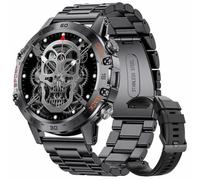 ZWOIVHE Montre Connectée Militaire Tactique Onyxus Fitforce K52 - Résistante à l'eau 5ATM, Cardio Fréquencemètre, GPS, Notifications, pour Sports Extrêmes & Aventure (BW1846A)
