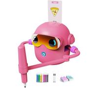 ZWOIVHE Pictobot - Robot Dessinateur Le Compagnon Éducatif Qui Fait Aimer Le Dessin (Rose)
