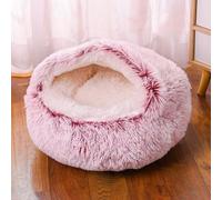 ZWOIVHE Pilcozi Lit Chien, Lit Cocon Pilcozy pour Chien Original (Rose,S)