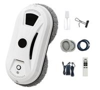 ZWOIVHE RoboClean d'Osmo Robots Laveur De Vitre,Nettoyeur De Vitres Automatique,doté d'une Chiffon De Nettoyage, Télécommande, Cordon De Sécurité pour Toutes Les Surfaces Lisses (1pc)