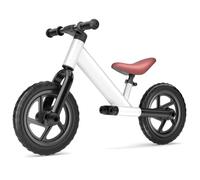 ZWOOS Draisienne Enfants, Velo Enfant 2-5 Ans Ultra Léger, Vélo sans Pédale, Selle Réglables en Hauteur, Capacité de Charge 25 kg, Vélo d'équilibre pour Garçons, Filles, Tout-Petit, Rose (Blanc)