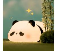 ZWOOS Veilleuse Enfant, 3 Modes de Lumière, Lampe de Chevet pour Chambre de Bébé avec Minuterie de 30 Minutes et Commande Tactile, Recharge USB 1200 mAh pour Décoration de la Chambre d'Enfant et Jouet