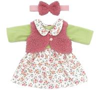ZWOOS Vêtements de Poupée 35-43 cm, Jolie Robe Compatible avec Baby Born, Baby Annabell, Nenuco et Plus, Cadeaux pour Filles, Enfants