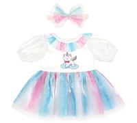 ZWOOS Vêtements de Poupée 50-55 cm, Robe Rose-Bleu Compatible avec New Born Baby de Poupée, Cadeaux pour Filles, Enfants