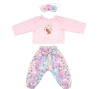 ZWOOS Vêtements de Poupée 50-55 cm, Tenue Rose Compatible avec New Born Baby de Poupée, Cadeaux pour Filles, Enfants