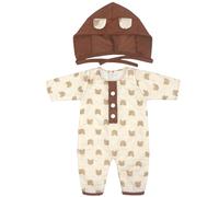 ZWOOS Vêtements de Poupée pour Poupées 35-43 cm, Grenouillère Petit Ours Cadeaux pour Filles, Enfants