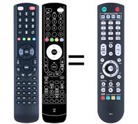 ZWP Télécommande de rechange pour amplificateur stéréo intégré NAD SR8, SR9 | C326, C326BEE, C356, C356BEE, C368, C375, C375BEE, C422, C658, C725, C725BEE, C388