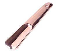 Zwpontia Chausse-pied en acier inoxydable - Petit chausse-pied - Chausse-pied portable pour voyage, aide à chaussures en acier inoxydable, chausse-pied en métal pour homme et femme, rose gold, Refer