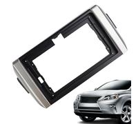 Zwpontia Kit d'installation stéréo, kit de tableau de bord radio 9 pouces, accessoires adaptateur de cadre de tableau de bord, support audio pour système audio de véhicule camion