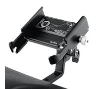 Zwpontia Pince de téléphone Portable pour Guidon de Moto | Support de téléphone Portable en d'aluminium, Support de téléphone Portable à Angle réglable, Pince Multifonction réglable pour Motos