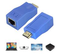 Zwpontia Transmetteur HD, rallonge vidéo HD - Connecteur de portée de 30 m pour salle de réunion de jeunes, enseignants, femmes, salles de classe, émetteurs à domicile