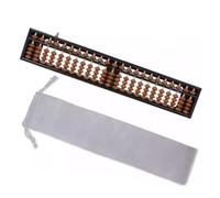 ZWQXZX Abacus Jeu Calculatrice Professionnelle À 23 Colonnes avec Bouton De Réinitialisation, Outil Comptage, for L'éducation, Le Bureau Et L'école Aide au Calcul
