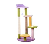 ZWQXZX Griffoir Arbre À Grimper pour Chat Arbre À Chat pour Chats D'intérieur, Tour 4 Niveaux, Centre D'activités d'escalade, Poste Gratter