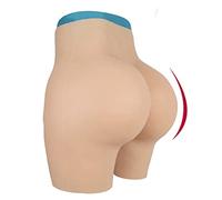 ZWSM Silicone Panty Ouvert Entrejambe Fesses Hanches Body Shaper Enhancer Pladed Push Up Panty for Cosplay Drag Queen,Color 3,Thick hips_1"