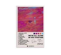 ZWSYHJ Impression sur toile « We're All Alone in This Together-Dave » - Style rétro - 20 x 30 cm