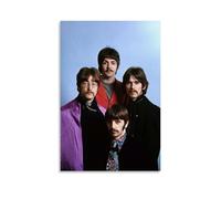 ZWSYHJ The BeatlesRetro Peintures murales esthétiques sur toile, différents styles de gravure, décoration murale pour chambre à coucher, style sans cadre, 30 x 45 cm