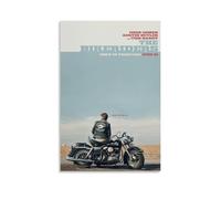 ZWSYHJ The Bikeriders Peinture murale rétro esthétique sur toile Différents styles de gravure Décoration murale pour chambre à coucher Style sans cadre 50 x 75 cm