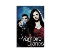 ZWSYHJ The Vampire Diaries Peinture murale rétro esthétique sur toile Différents styles de gravure Décoration murale pour chambre à coucher Style sans cadre 40 x 60 cm