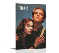 ZWSYHJ TitanicRetro Peintures murales esthétiques sur toile, différents styles de gravure, décoration murale pour chambre à coucher, style cadre, 40 x 60 cm
