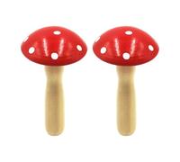 ZWTPGKRD 2 pièces Outil de Champignon de reprisage en Bois Outil de réparation Portable Aide à la Couture pour Pull Chaussettes Pantalons réparation de vêtements Tricot réparation de Couture Portable