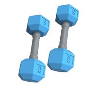 ZWTPGKRD 2 Pieces Silicone Baby Dumbbell Toy Featuring Shock Absorption for Infant Play and Exercise Routines Colorful Baby