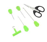 ZWTPGKRD 6 pièces appâts de pêche Aiguille appâtage Crochet pêche appâts Plates-Formes Outil Filetage Crochet de pêche pour Ensemble de pêche