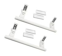 ZWTPGKRD 7430670 Poignées De Réfrigérateur en Plastique Accessoires De Boutons De Porte Poignée À Pousser Et À Tirer Accessoires De Portes De Réfrigération Accessoires De Réfrigération