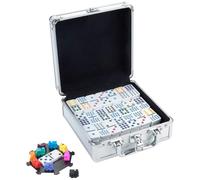 ZWTPGKRD Bloc De Construction Dominos pour en Toute Sécurité Jouet Éducatif Facile À Jouet d'apprentissage pour Un Jeu Créatif Âges 3 À 8 Ans Durabilité Dominoes