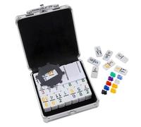 ZWTPGKRD Bloc De Construction Dominos pour en Toute Sécurité Jouet Éducatif Facile À Jouet d'apprentissage pour Un Jeu Créatif Âges 3 À 8 Ans Durabilité Dominoes