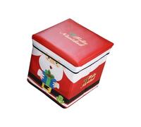 ZWTPGKRD Boîte de rangement pliable pour décorations de Noël et petit espace de rangement pour décoration de bureau