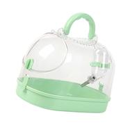 ZWTPGKRD Boîte de transport transparente pour hamster avec ventilation pour un accès facile et une interaction facile pour les petits animaux de compagnie Utilisation en extérieur Cage de transport