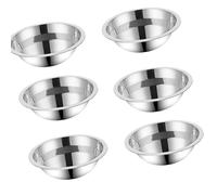 ZWTPGKRD Bol d'alimentation en Acier Inoxydable pour Animaux De Compagnie Nourriture pour Chiens Texture Métallique pour Petits Chats Antidérapant Sain Facile À Nettoyer Design Alimentaire