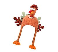 ZWTPGKRD Chapeau de dinde confortable pour adultes et améliore les esprits de Noël et de Thanksgiving provoquant le rire