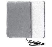 ZWTPGKRD Chauffe-pieds électrique USB - Chaussons chauds portables pour l'hiver - Pour regarder les pieds au chaud - Chauffe-pieds électrique