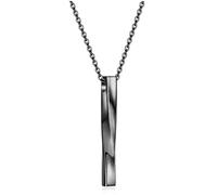 ZWTPGKRD Collier urne en métal antirouille avec médaillon moderne pour souvenir et ami perdu