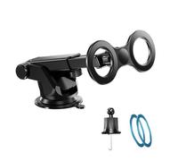 ZWTPGKRD De téléphone magnétique sécurisé pour Grille d'aération de Tableau de Bord de Voiture, Conception à Double tête, Rotation à 360 °, Compatible avec téléphones de 4 à 7 Pouces, de pour